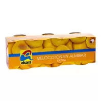 Oferta de Melocotón en almibar Alsara pack-3×115 g. por 1,95€ en Super Alcoop