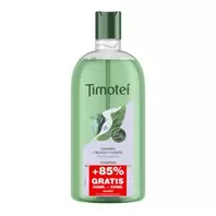 Oferta de Champú Timotei 400 ml + 350 ml por 2,75€ en Super Alcoop