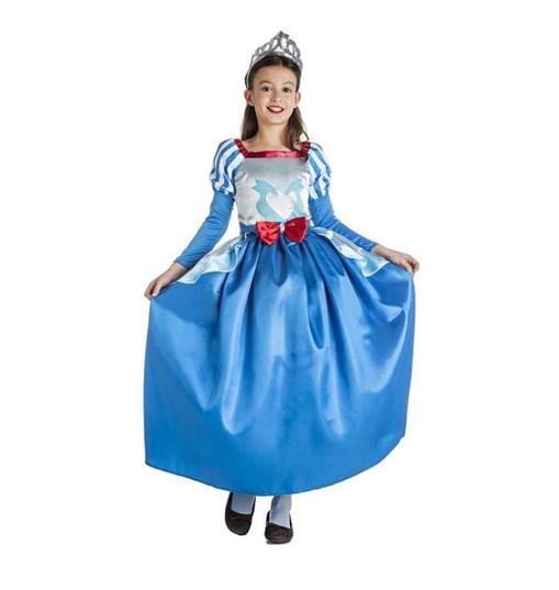 Oferta de Princesa azul disfraz infantil - Disfraces económicos por 10€ en Super Juguete