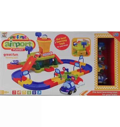 Oferta de Gran Pista Torre Control Aeropuerto por 24,99€ en Super Juguete