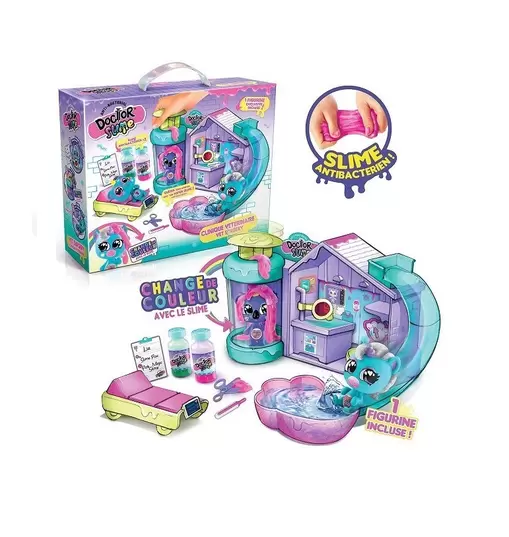 Oferta de Doctor Slime Clínica veterianaria - Sana a tu Animal con Super Slime por 34,99€ en Super Juguete