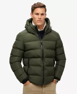 Oferta de Chaqueta acolchada con capucha Sports por 129,99€ en Superdry