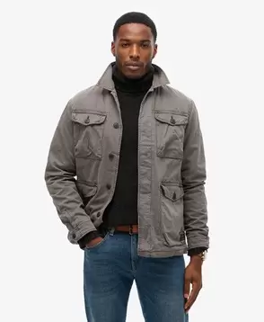 Oferta de Chaqueta militar ligera M65 por 83,99€ en Superdry