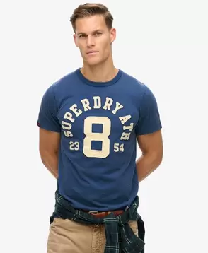 Oferta de Vintage Athletic Short Sleeve T-Shirt por 39,99€ en Superdry