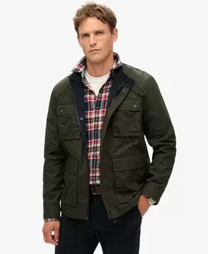 Oferta de Chaqueta encerada Merchant Store por 174,99€ en Superdry