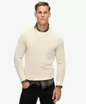 Oferta de Jersey de punto con cuello redondo y textura por 89,99€ en Superdry