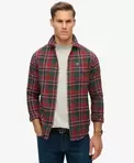 Oferta de Camisa de leñador de algodón de manga larga por 69,99€ en Superdry