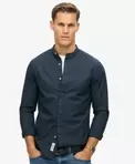 Oferta de Camisa índigo con cuello panadero Merchant Store por 94,99€ en Superdry