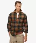 Oferta de Camisa de leñador de algodón de manga larga por 69,99€ en Superdry