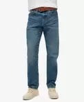 Oferta de Vaqueros rectos y entallados de algodón orgánico Vintage por 99,99€ en Superdry