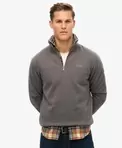 Oferta de Sudadera con media cremallera y logotipo Essential por 69,99€ en Superdry