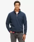 Oferta de Sudadera con media cremallera y logotipo Essential por 79,99€ en Superdry