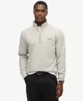 Oferta de Sudadera con media cremallera y logotipo Essential por 79,99€ en Superdry