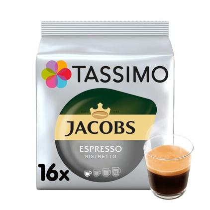Oferta de Jacobs Espresso Ristretto por 4,64€ en Tassimo