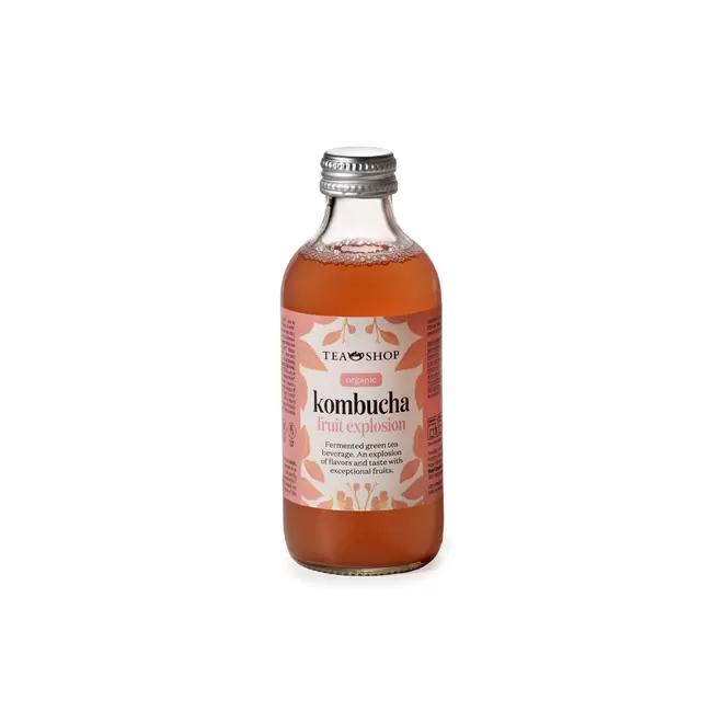 Oferta de Kombucha Fruit Explosion 250 ml por 3,2€ en Tea Shop