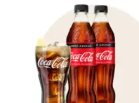 Oferta de 2 refrescos (500 ml) por 3,95€ en Telepizza