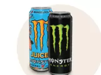 Oferta de 2 Latas Monster por 4,95€ en Telepizza