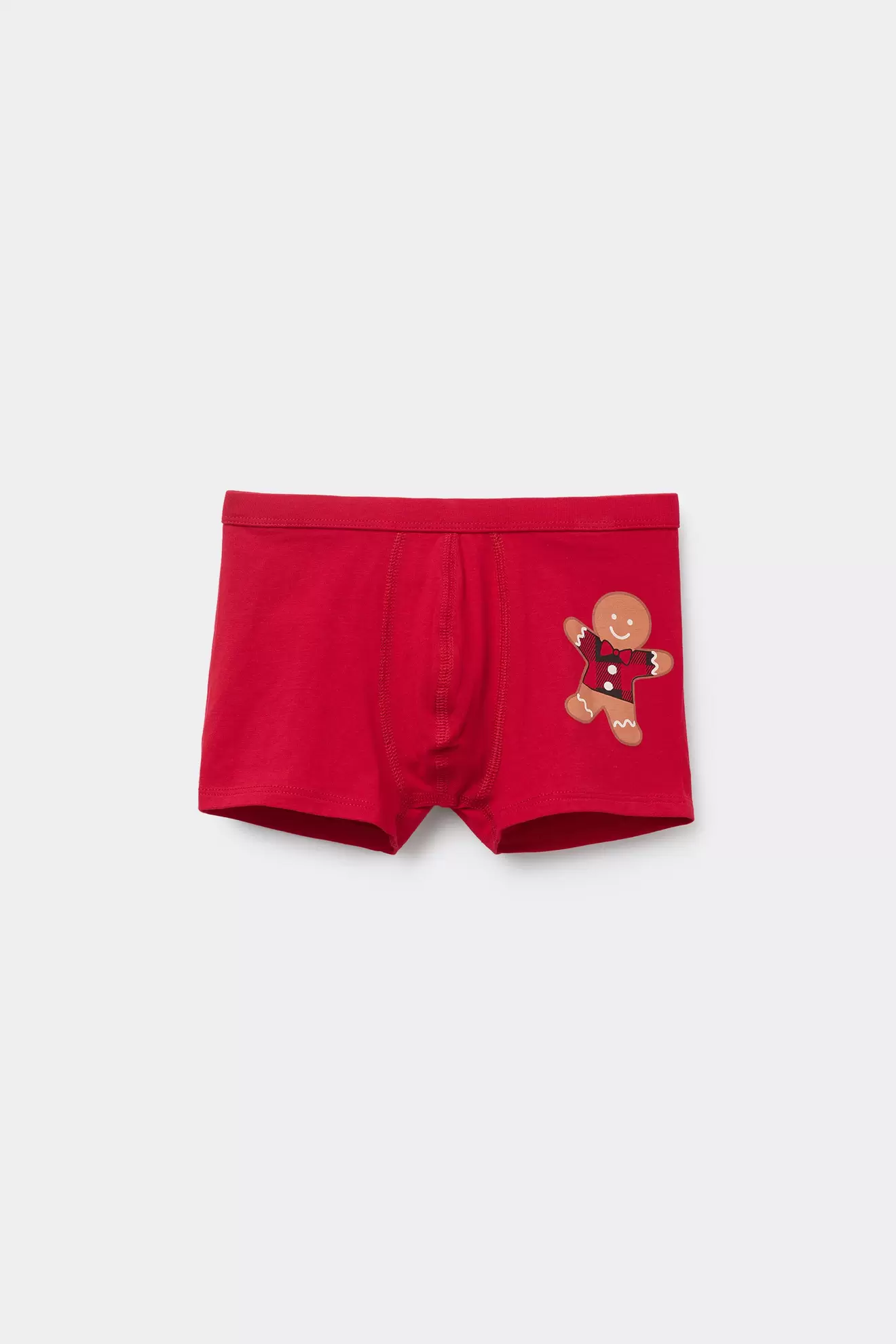 Oferta de Bóxer de Algodón con Estampado Navideño para Niño por 4,99€ en Tezenis