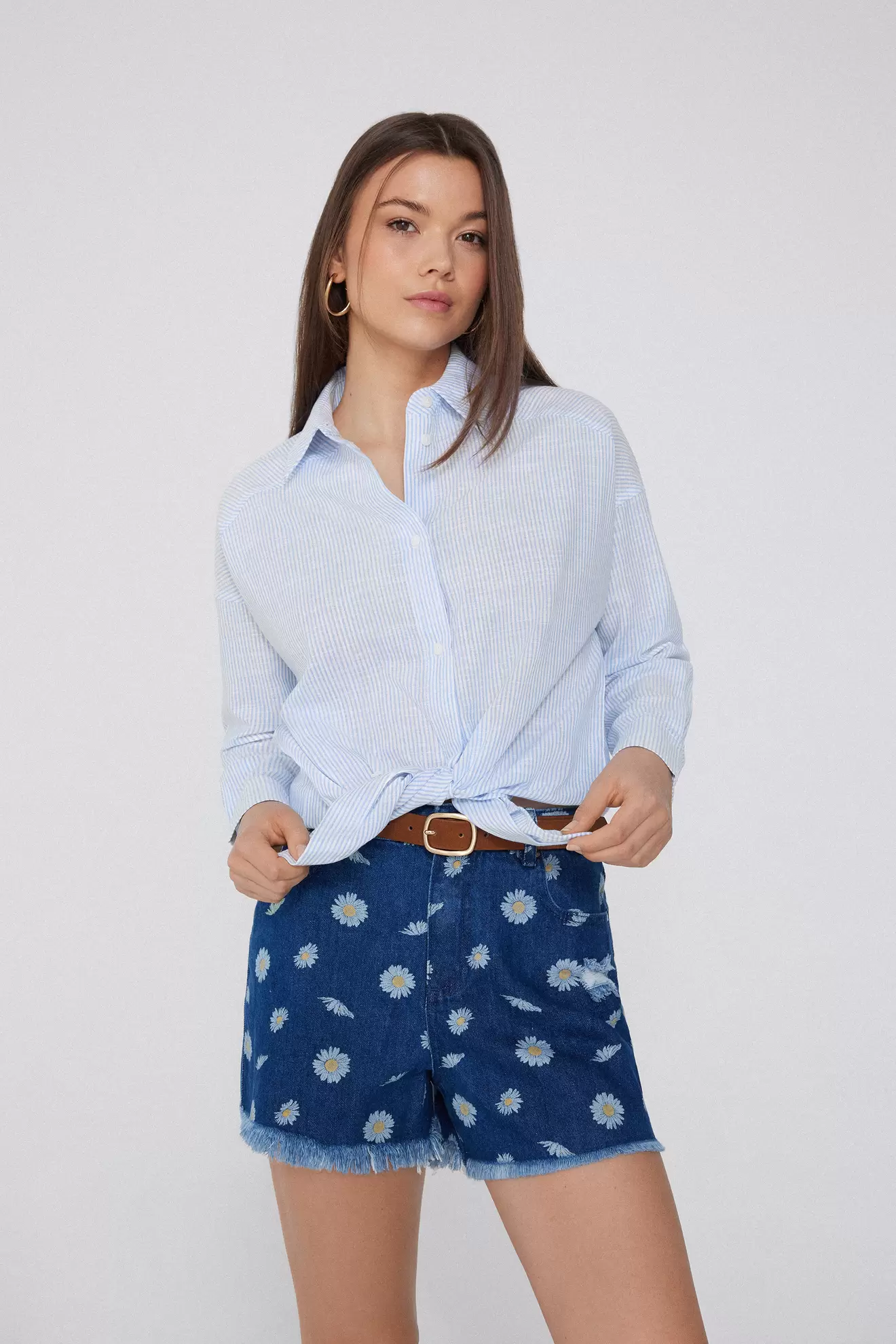 Oferta de Camisa de Manga Larga de 100 % Algodón Superligero por 19,99€ en Tezenis