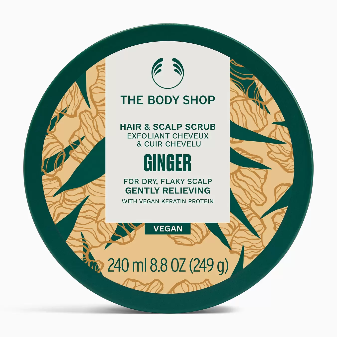 Oferta de Ginger Hair & Scalp Scrub por 18€ en The Body Shop