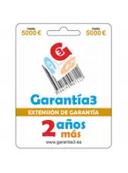 Oferta de EXTENSIÓN DE 2 AÑOS DE GARANTÍA HASTA 5000 EUROS por 101€ en Tiendas Electrón