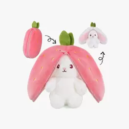 Oferta de PELUCHE CONEJO REVERSIBLE 26 CM VARIOS MODELOS por 5€ en Tiendas MGI