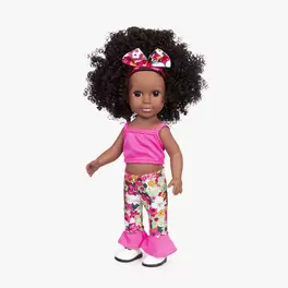 Oferta de MUÑECA NEGRITA 36CM por 10€ en Tiendas MGI