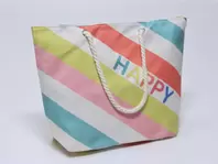 Oferta de BOLSO PLAYA 54X38CM HAPPY COLORES por 15,99€ en Tiendas Mi Casa