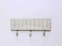 Oferta de PERCHERO PARED MANGO METAL 38X6X18CM por 19,99€ en Tiendas Mi Casa