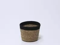 Oferta de CESTA LIVING NATURAL/NEGRO GRD. por 5,99€ en Tiendas Mi Casa