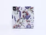 Oferta de SERVILLETA PAPEL 33X33 FLORES LILAS por 1,99€ en Tiendas Mi Casa