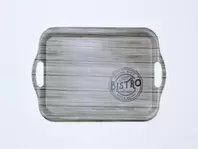 Oferta de BANDEJA MELAMINA 42X27 BISTRO por 6,49€ en Tiendas Mi Casa