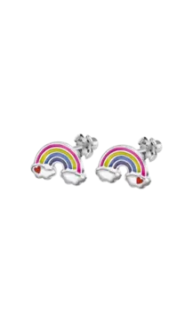 Oferta de PENDIENTES ARCO IRIS TIME ROAD WS02458 PLATA, INFANTIL por 12,8€ en Time Road