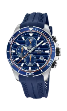 Oferta de RELOJ DE HOMBRE FESTINA F20370/1 CON ESFERA AZUL por 89€ en Time Road