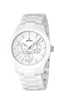 Oferta de RELOJ DE HOMBRE FESTINA F16639/1 CON ESFERA BLANCA por 129€ en Time Road