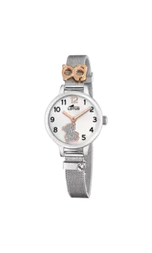 Oferta de RELOJ INFANTIL LOTUS JUNIOR CON ESFERA PLATEADA 18659/4 por 69€ en Time Road