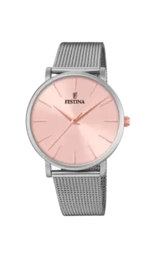Oferta de RELOJ DE MUJER FESTINA BOYFRIEND F20475/2 CON ESFERA ROSA por 89€ en Time Road