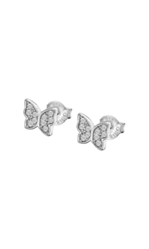 Oferta de PENDIENTES MARIPOSA LOTUS SILVER PURE ESSENTIAL LP3051-4/1 PLATA, MUJER por 24,9€ en Time Road