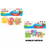 Oferta de ANIMALES BAÑO 3PCS MARIPOSA SAPO TORTUGA por 5,99€ en Tió Sam