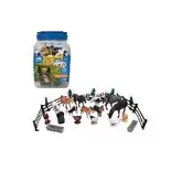 Oferta de ANIMALES GRANJA 30 PCS EN BOTE por 16,95€ en Tió Sam