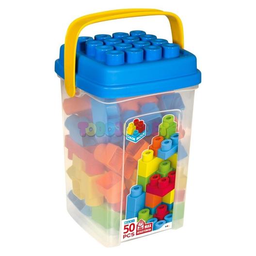 Oferta de Cubo 50 Piezas Color Block Basic por 16,95€ en Todojuguete