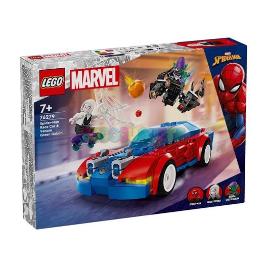 Oferta de Lego Marvel Coche Carreras Spiderman Duende Verde por 30€ en Todojuguete