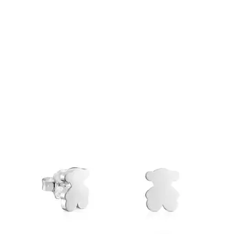 Oferta de Pendientes oso de plata 10 mm Sweet Dolls por 69€ en Tous