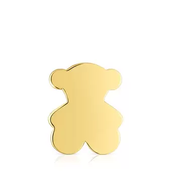 Oferta de Charm TOUS 1950 oso mediano con baño de oro 18 kt sobre plata por 169€ en Tous