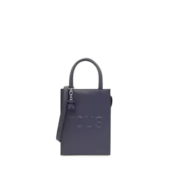 Oferta de Mini bolso Pop azul marino TOUS Brenda por 99€ en Tous