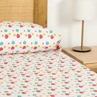 Oferta de Juego de sábanas algodón Maracas por 15,99€ en Tramas+