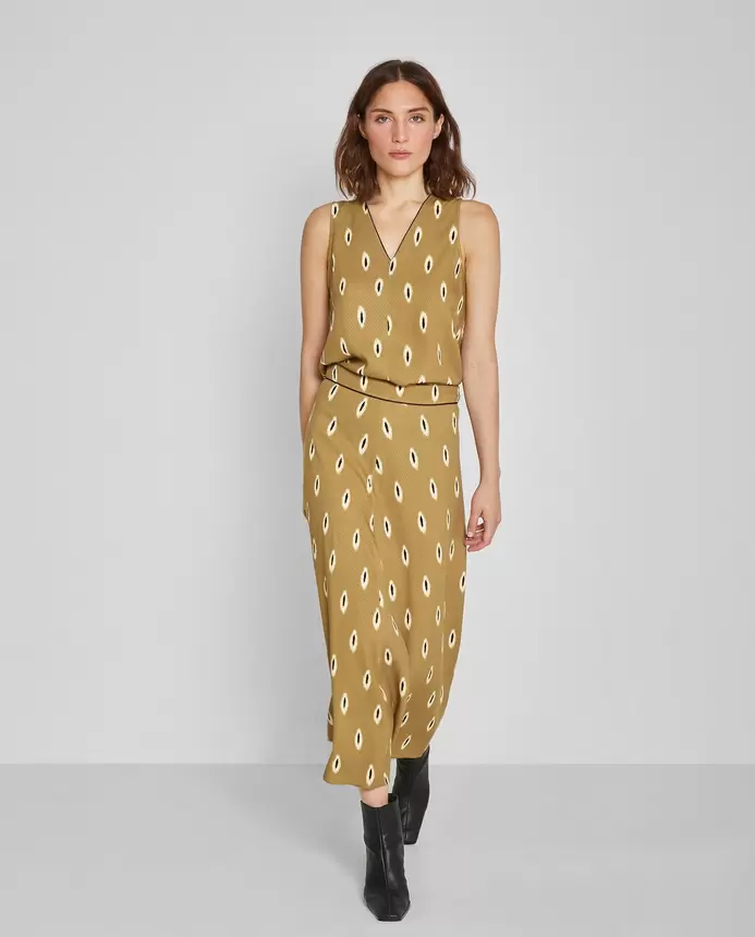 Oferta de Falda Circular Estampada por 29,99€ en Trucco