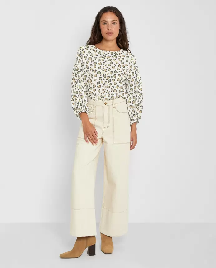 Oferta de Blusa Animal Print por 49,95€ en Trucco