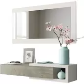 Oferta de MUEBLE RECIBIDOR CON ESPEJO NOON por 76,95€ en Tú Brico-Marian