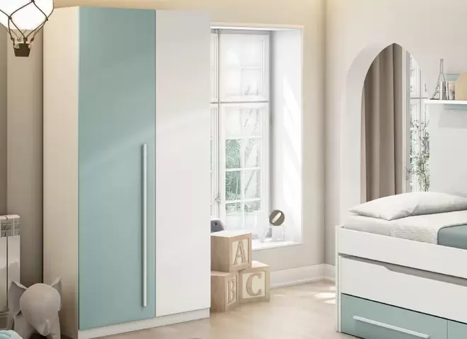 Oferta de Armario 2 puertas batientes JAIPUR por 189€ en Tuco